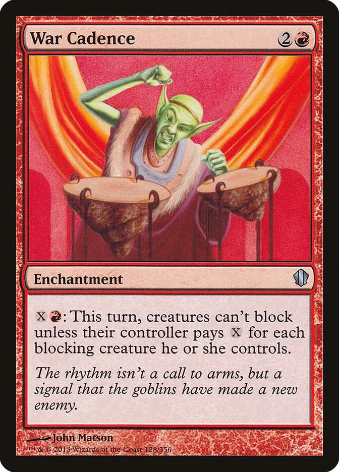 War Cadence [Commander 2013] 128