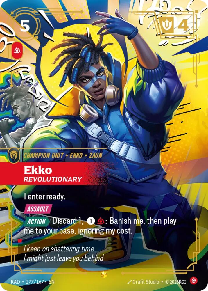 Ekko, Revolutionary (Overnumbered) [Radiance] 177/167