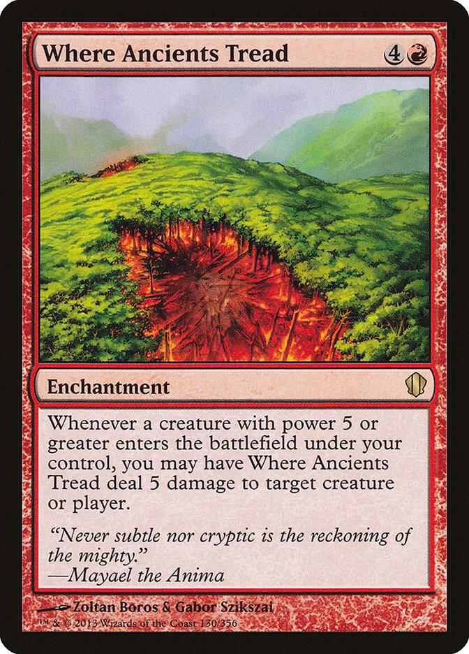 Where Ancients Tread [Commander 2013] 130