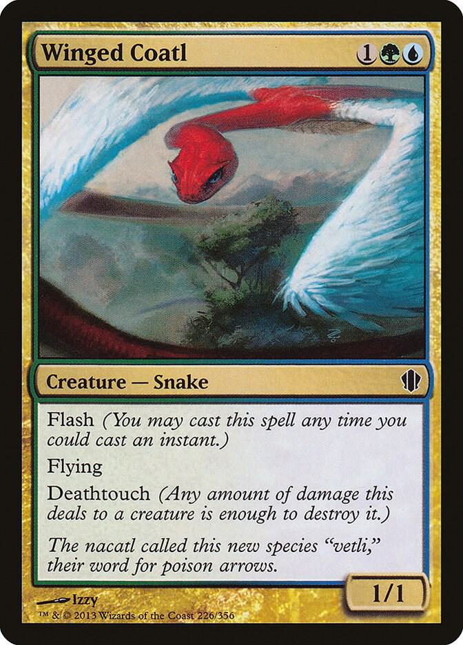 Winged Coatl [Commander 2013] 226