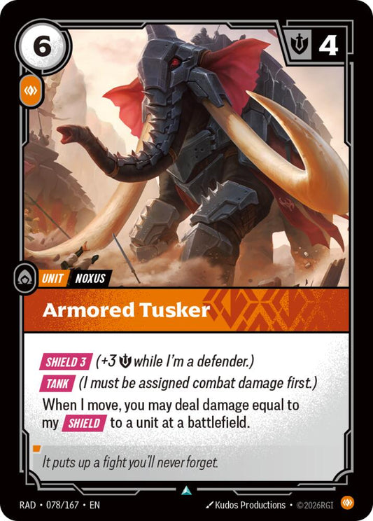 Armored Tusker [Radiance] 078/167