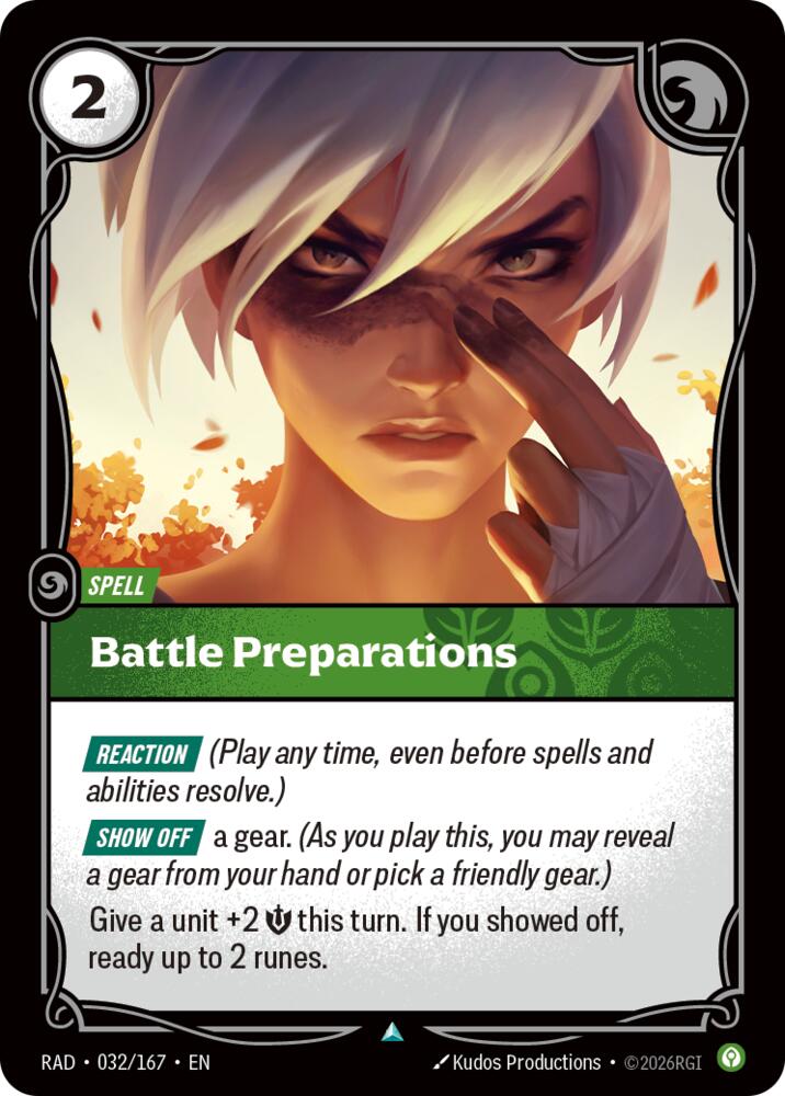 Battle Preparations [Radiance] 032/167