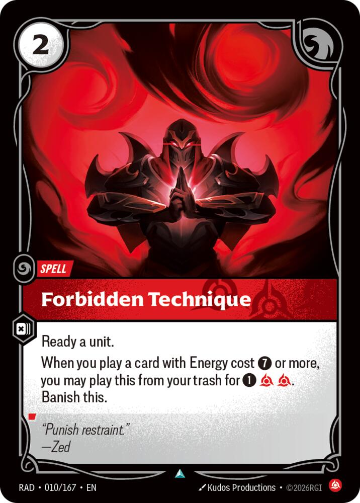 Forbidden Technique [Radiance] 010/167
