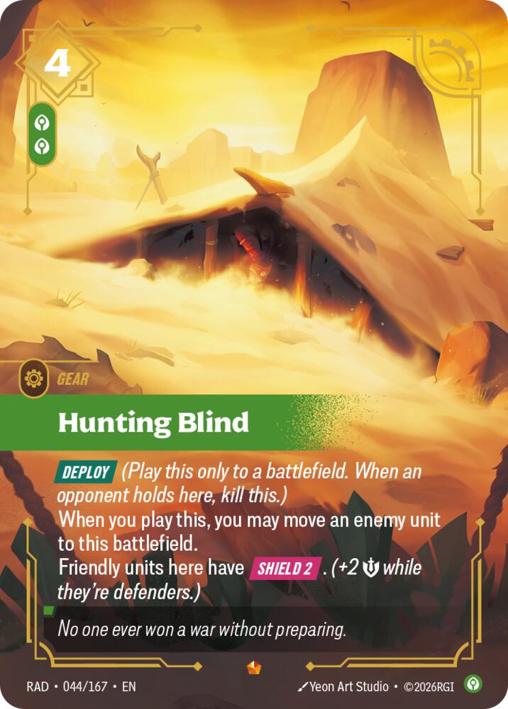 Hunting Blind [Radiance] 044/167