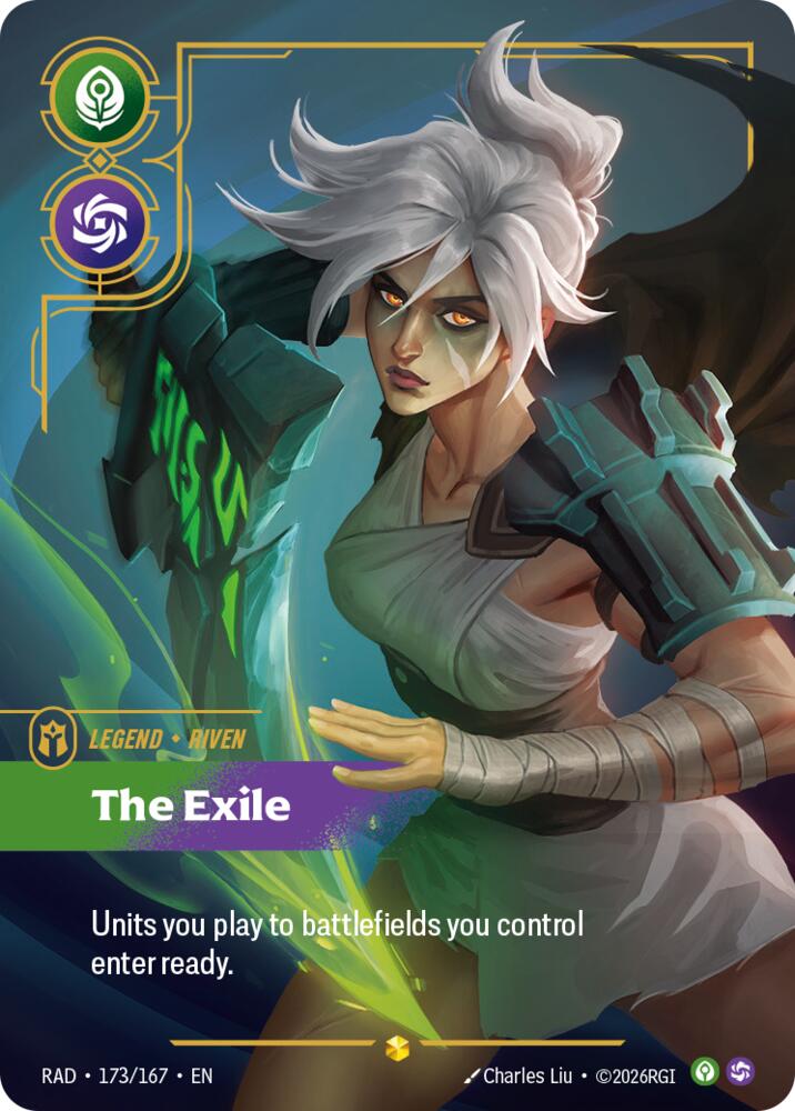 Riven, The Exile (Overnumbered) [Radiance] 173/167
