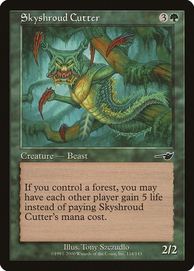 Skyshroud Cutter [Nemesis] 118