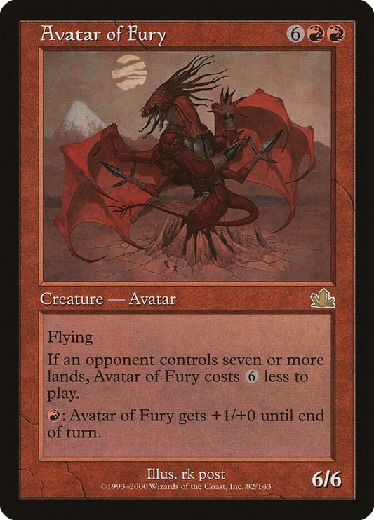 Avatar of Fury [Prophecy] 82
