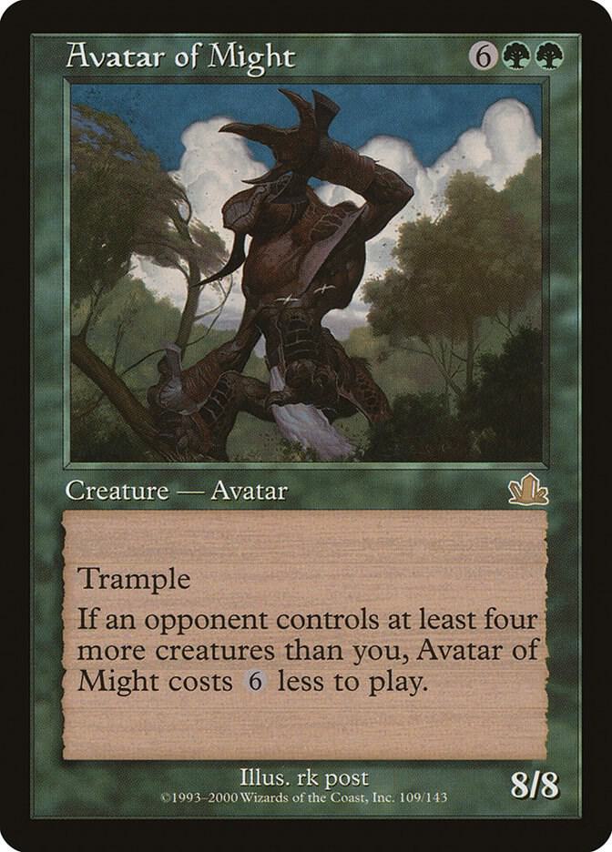 Avatar of Might [Prophecy] 109