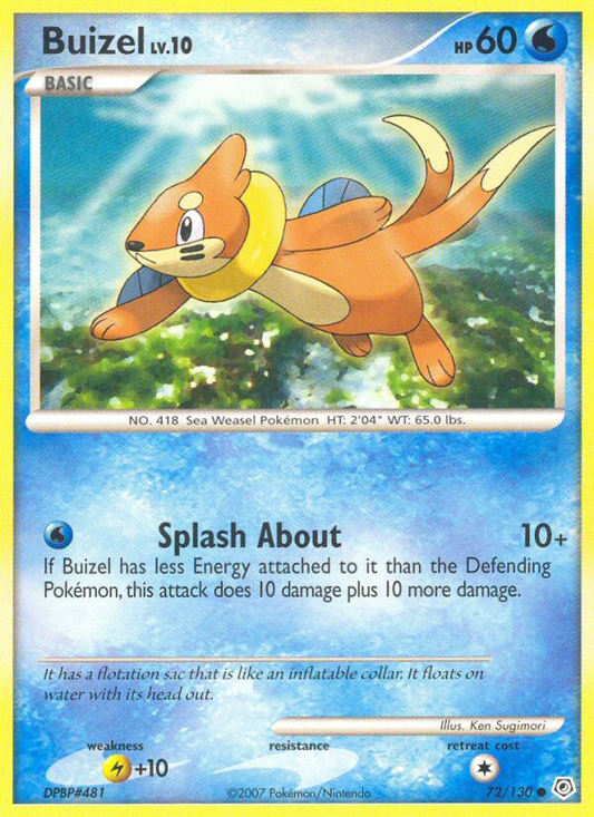 Buizel - 72/130 Diamond & Pearl