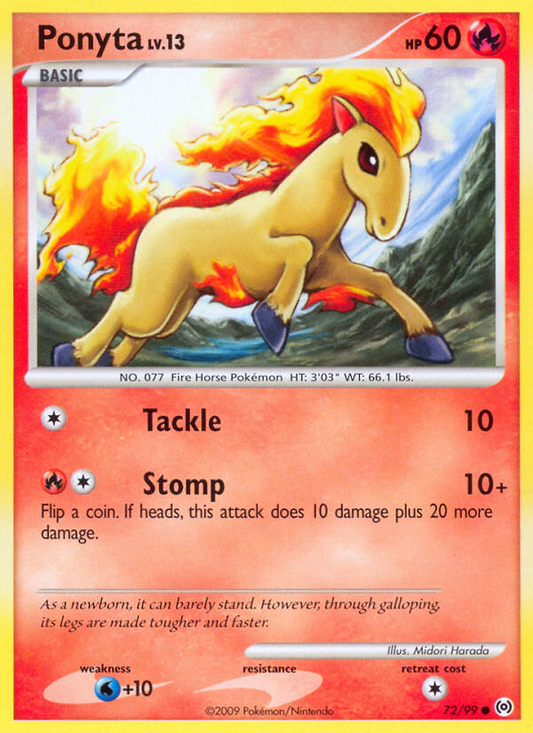 Ponyta - 72/99 Arceus