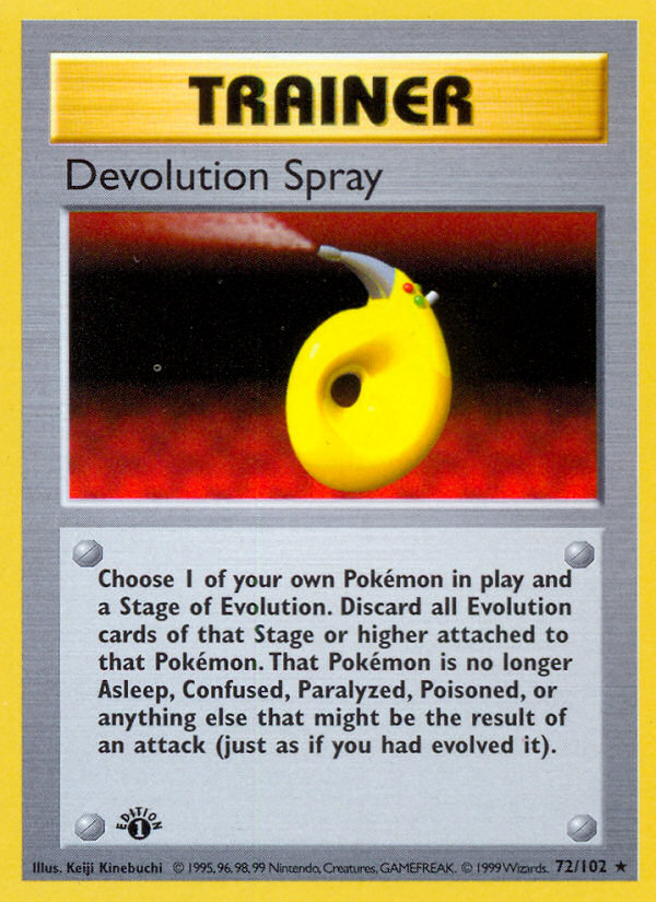 Devolution Spray - 72/102 Base