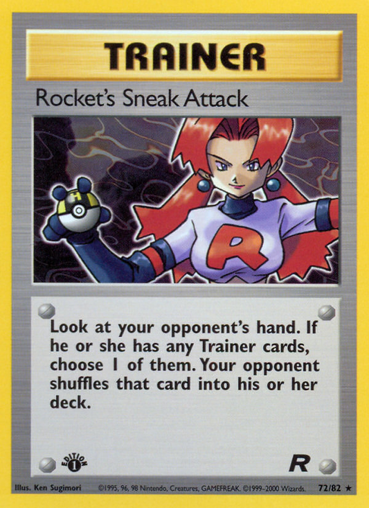 Rocket's Sneak Attack - 72/82 Team Rocket