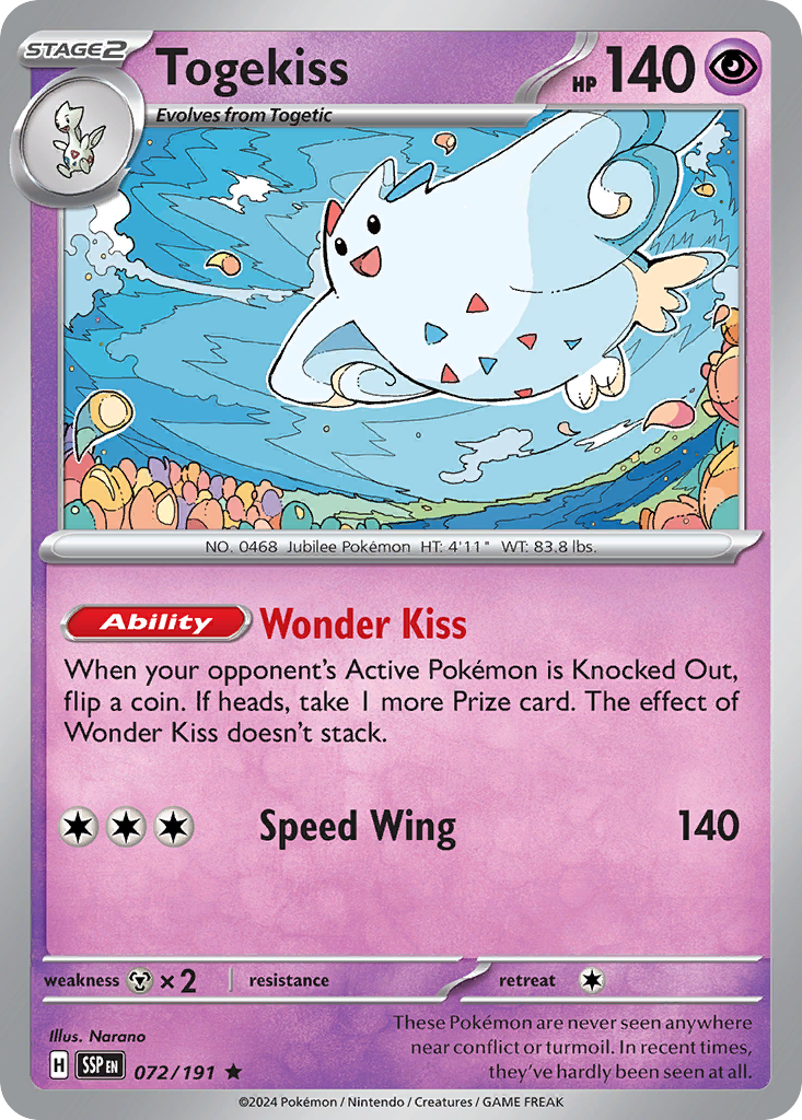 Togekiss - 72/191 Surging Sparks