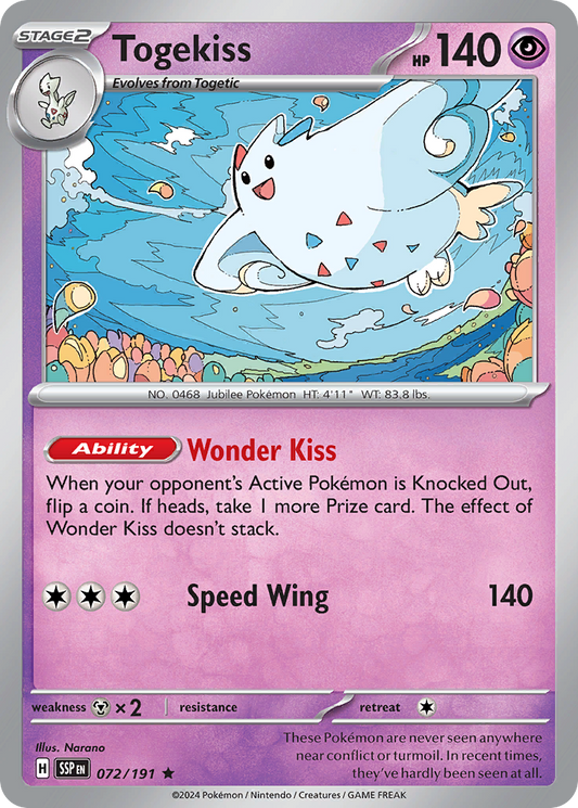 Togekiss - 72/191 Surging Sparks