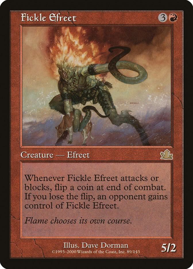 Fickle Efreet [Prophecy] 89