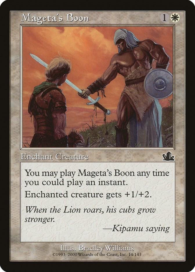 Mageta's Boon [Prophecy] 14