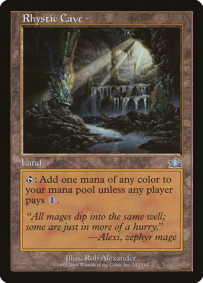 Rhystic Cave [Prophecy] 142