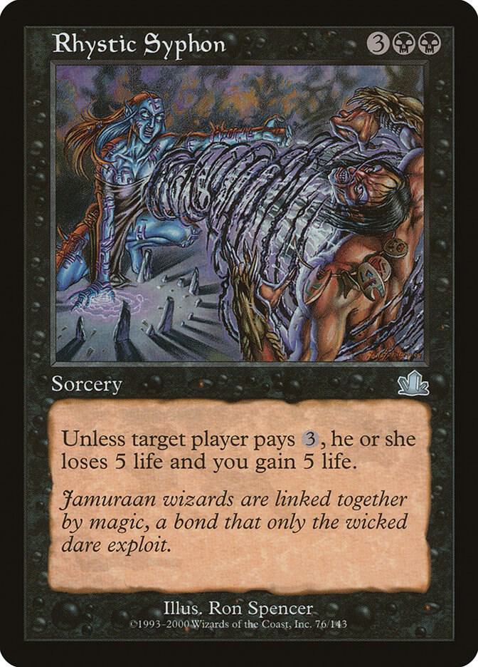 Rhystic Syphon [Prophecy] 76