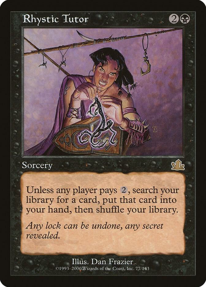 Rhystic Tutor [Prophecy] 77