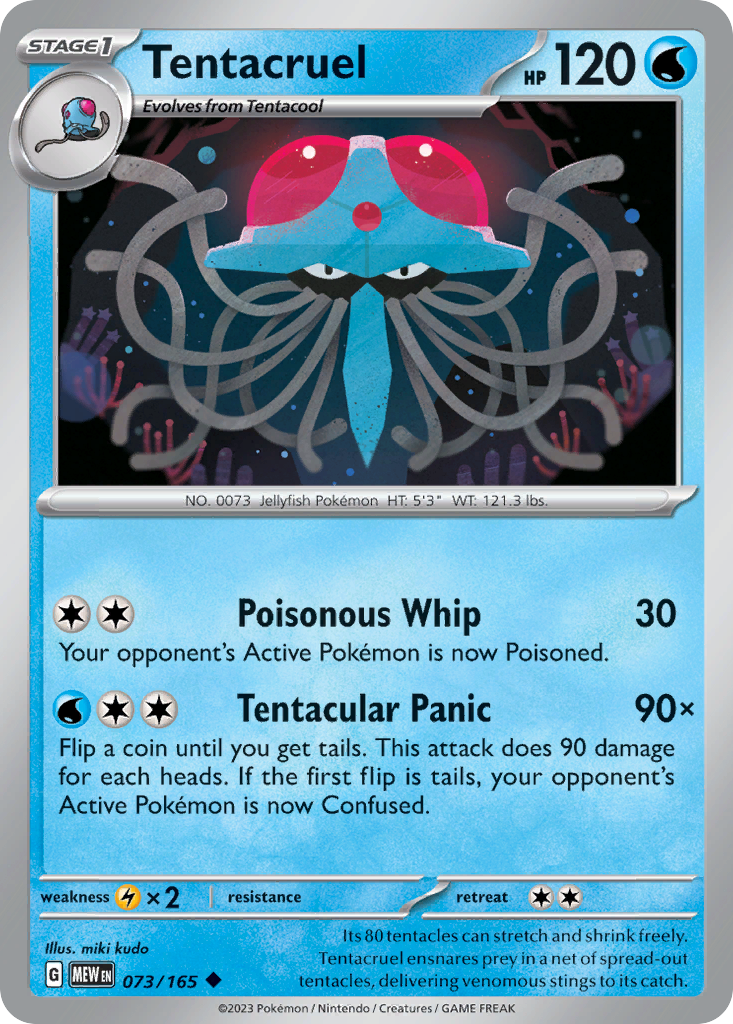 Tentacruel - 73/165 151