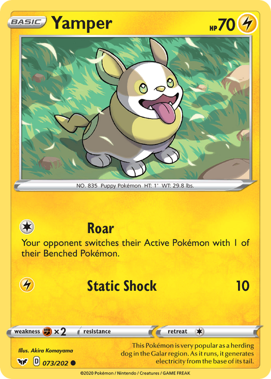 Yamper - 73/202 Sword & Shield