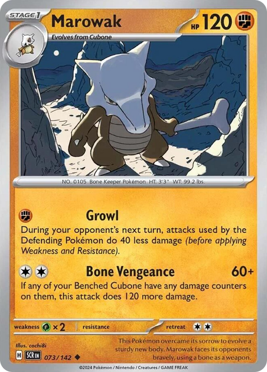 Marowak - 73/142 Stellar Crown