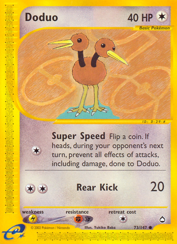 Doduo - 73/147 Aquapolis