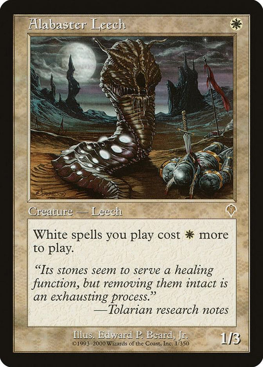 Alabaster Leech [Invasion] 1