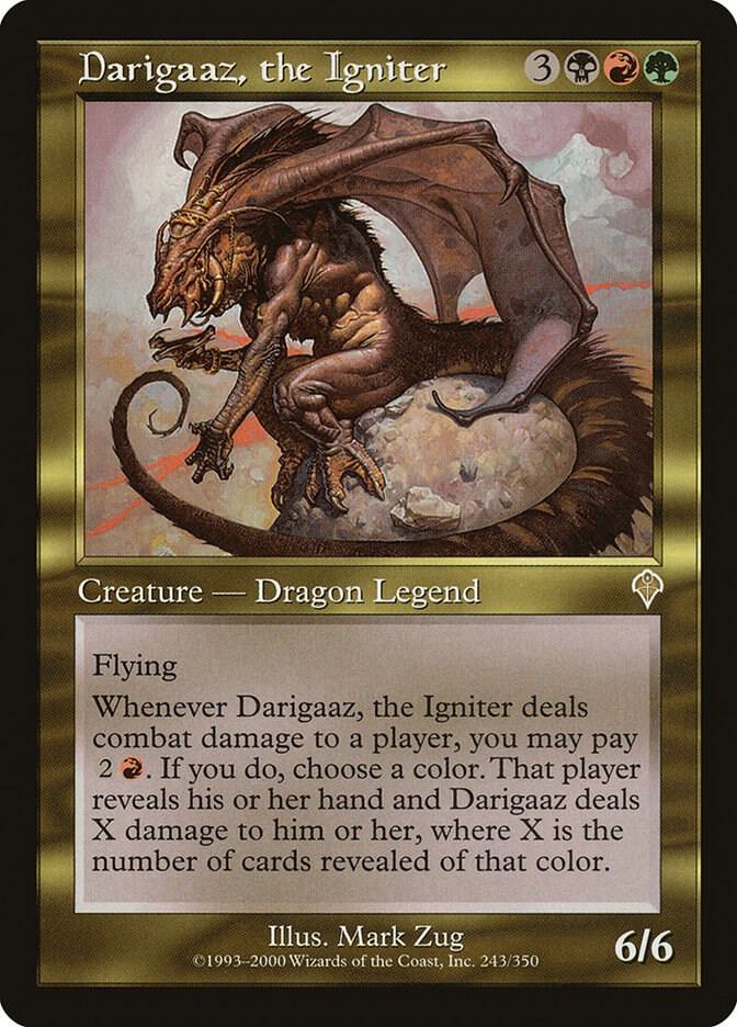 Darigaaz, the Igniter [Invasion] 243