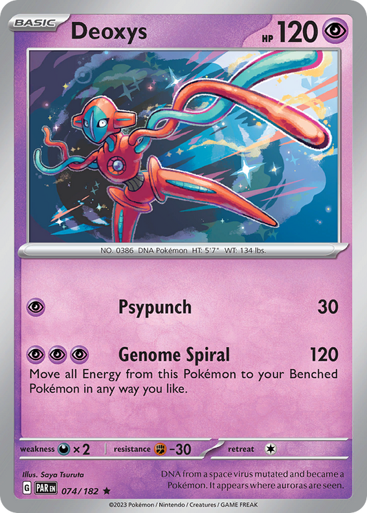 Deoxys - 74/182 Paradox Rift