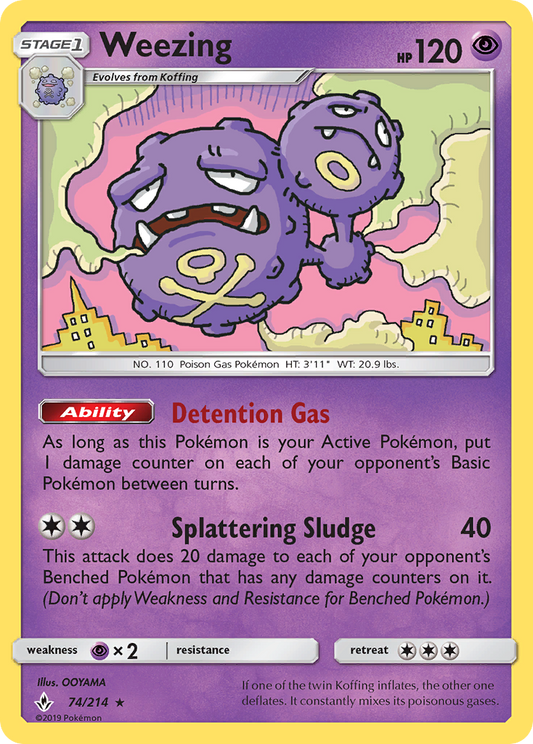 Weezing - 74/214 Unbroken Bonds