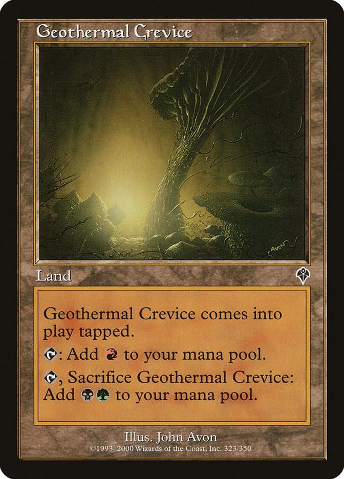 Geothermal Crevice [Invasion] 323