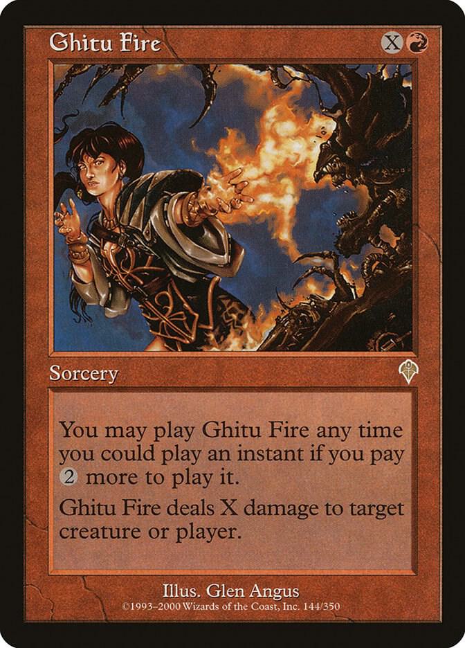 Ghitu Fire [Invasion] 144
