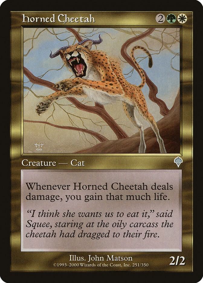 Horned Cheetah [Invasion] 251