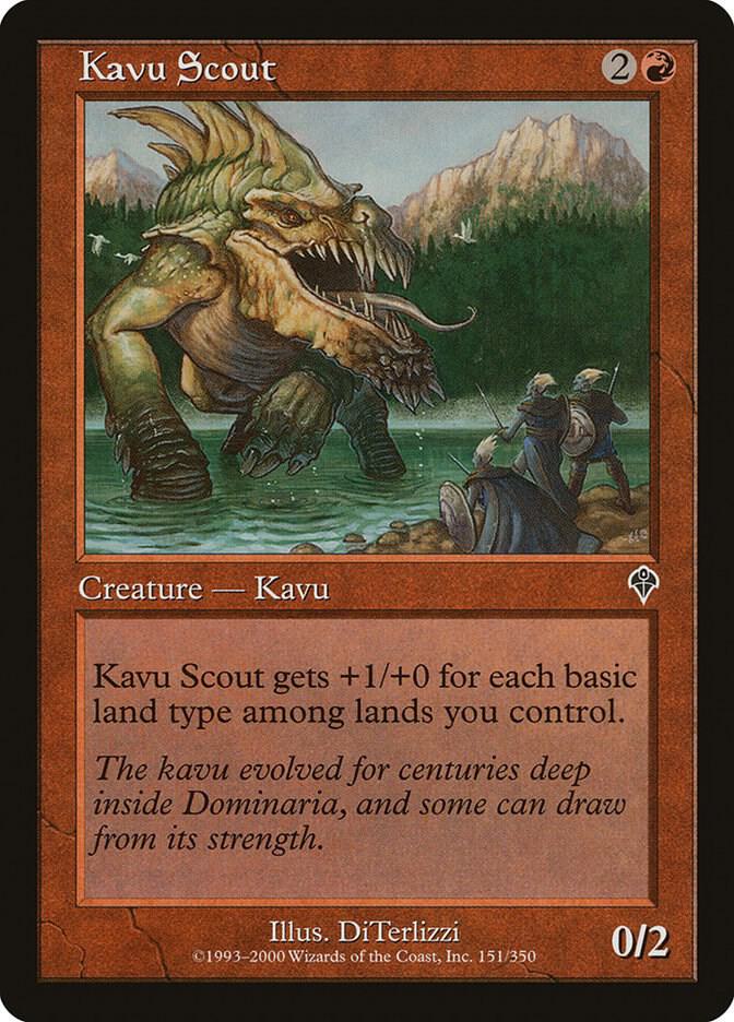 Kavu Scout [Invasion] 151