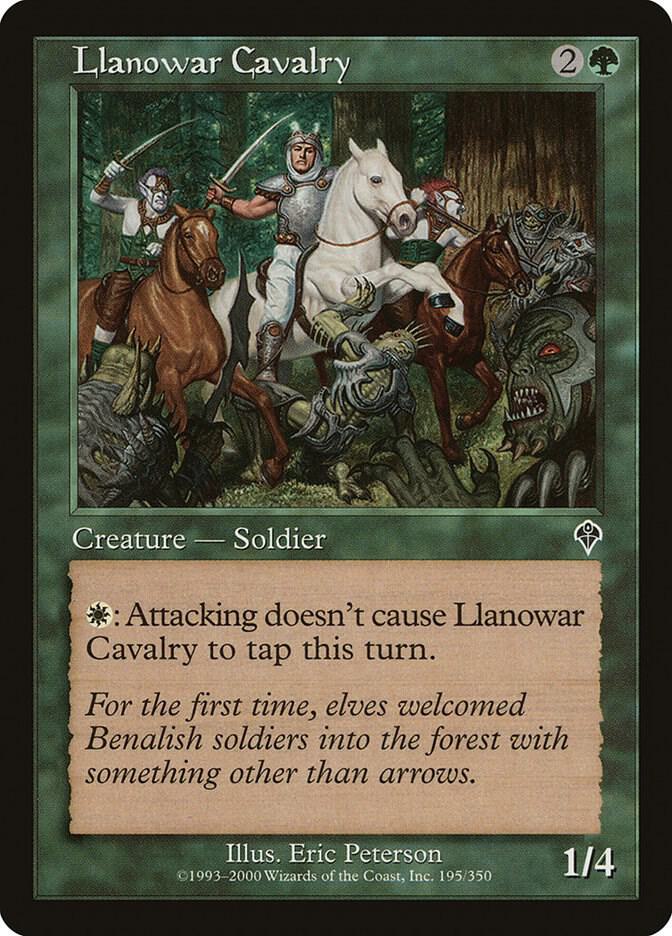 Llanowar Cavalry [Invasion] 195