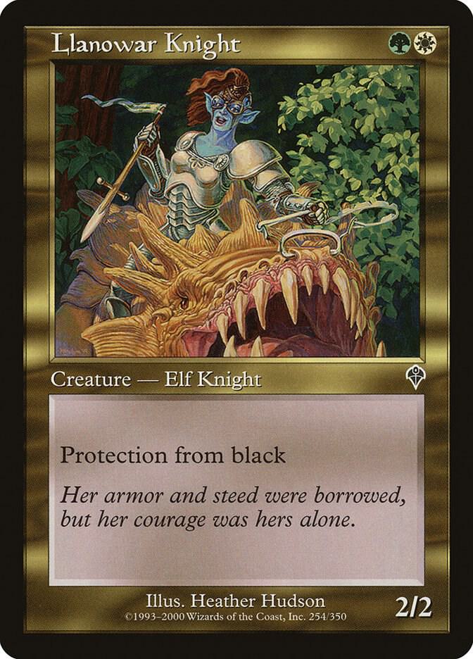 Llanowar Knight [Invasion] 254