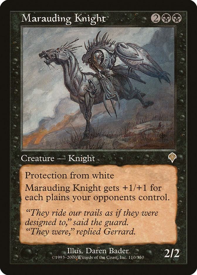 Marauding Knight [Invasion] 110