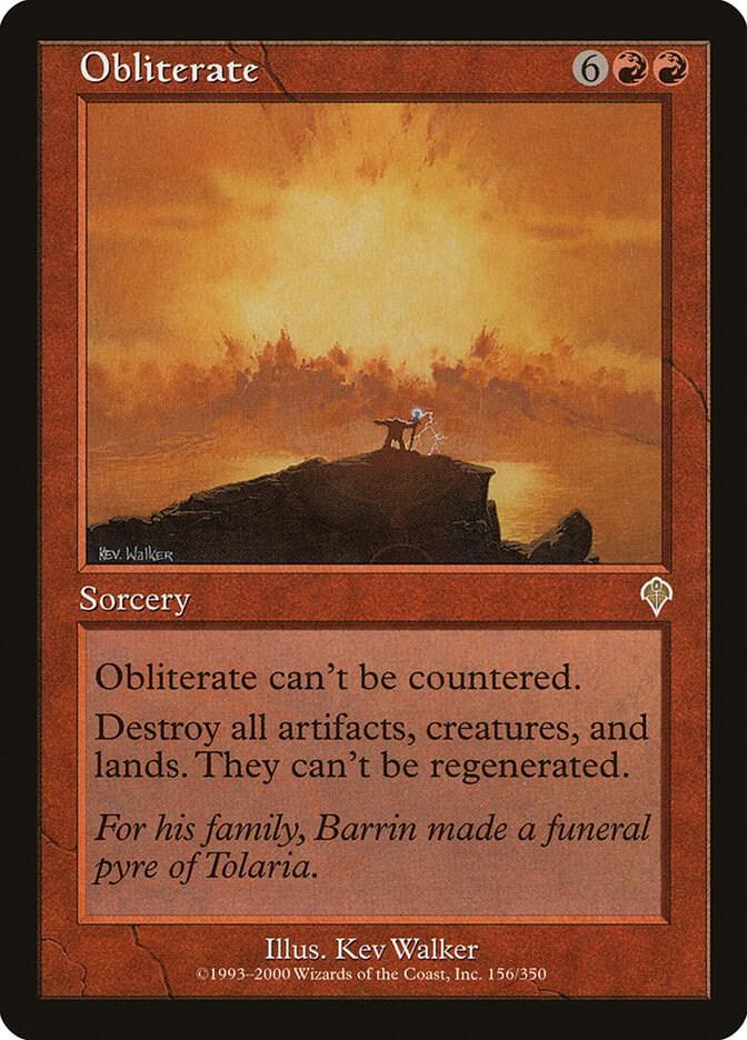 Obliterate [Invasion] 156