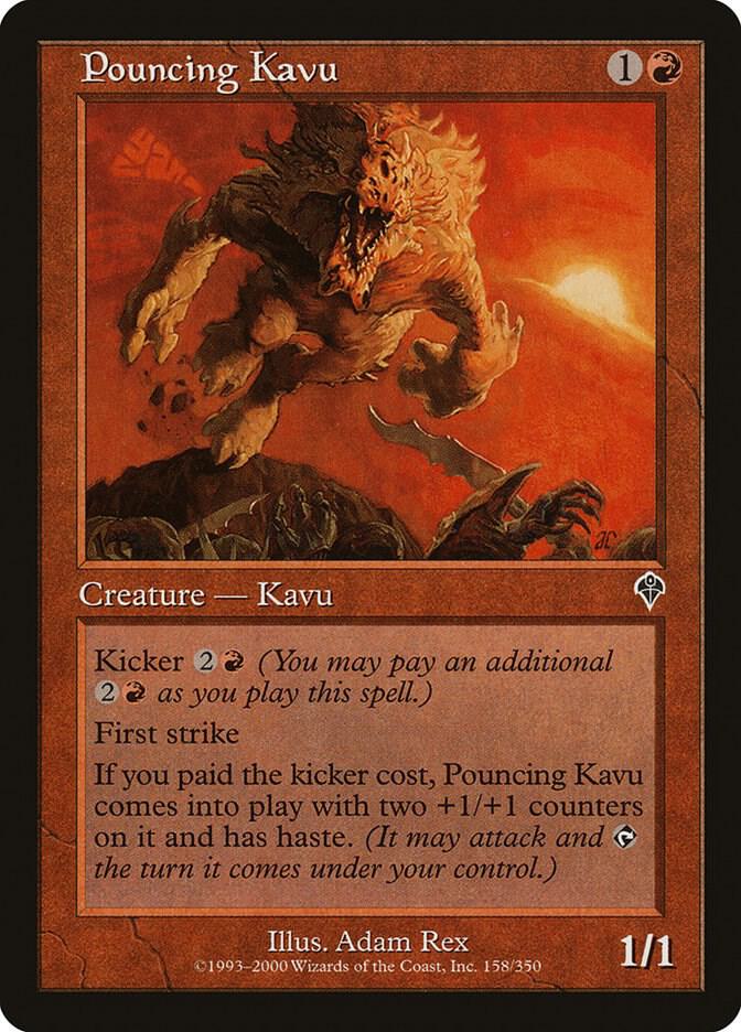 Pouncing Kavu [Invasion] 158