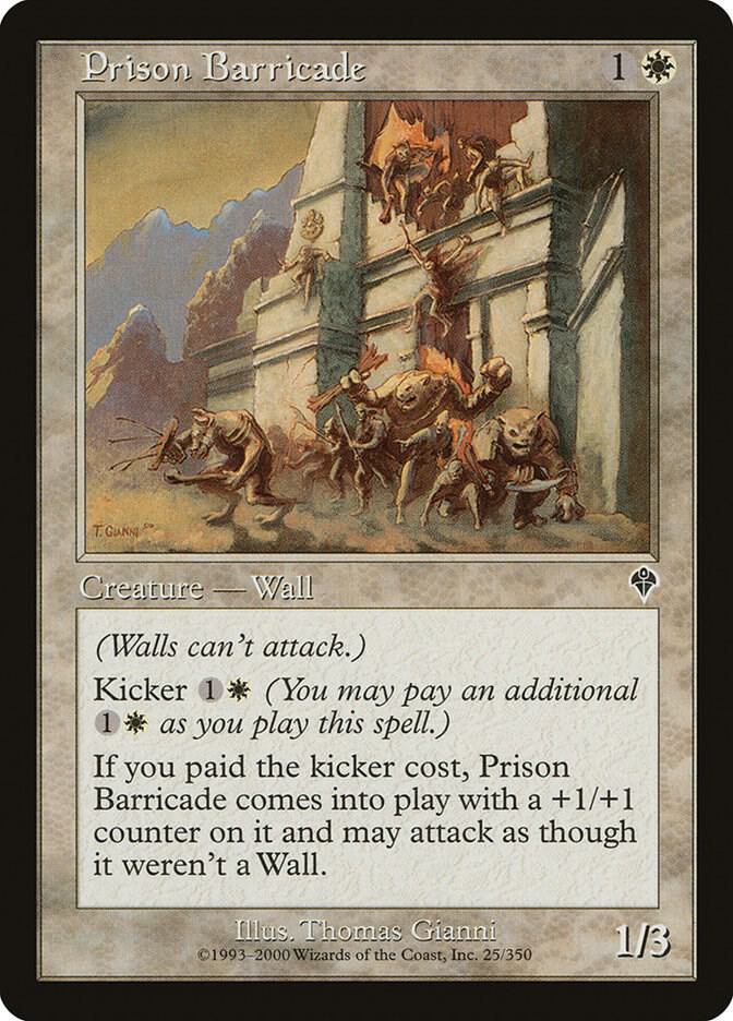 Prison Barricade [Invasion] 25