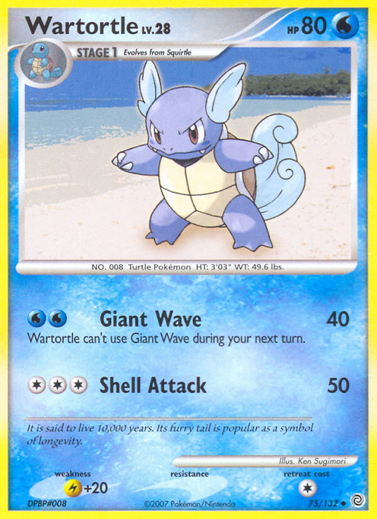 Wartortle - 75/132 Secret Wonders