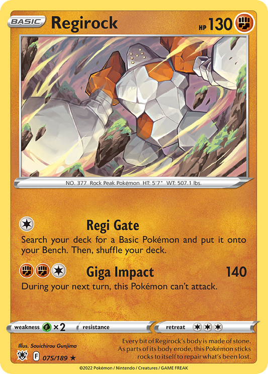 Regirock - 75/189 Astral Radiance