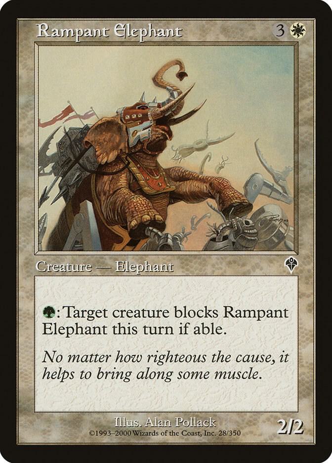 Rampant Elephant [Invasion] 28