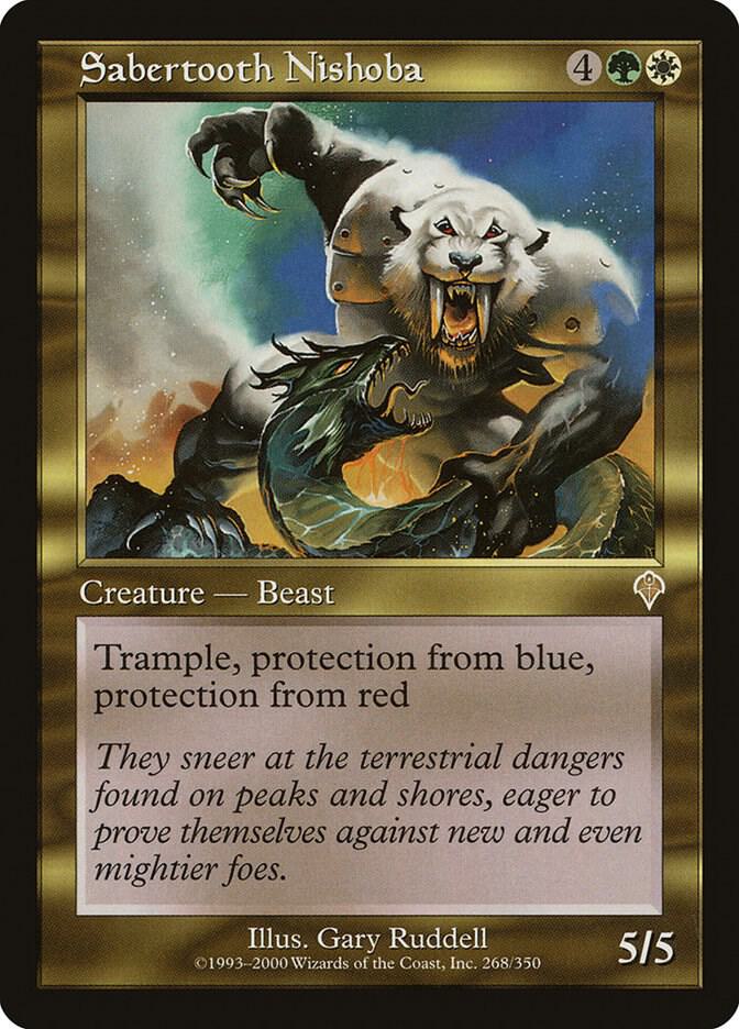 Sabertooth Nishoba [Invasion] 268