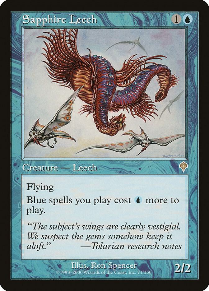 Sapphire Leech [Invasion] 71