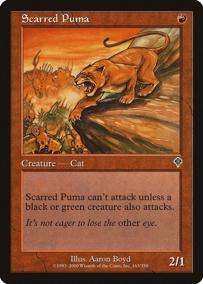Scarred Puma [Invasion] 163