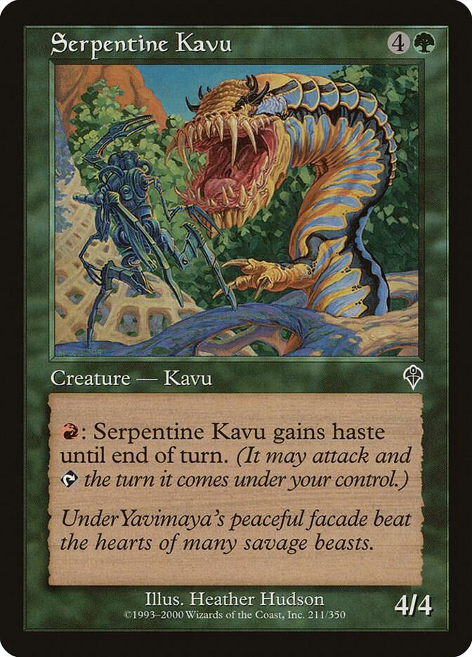 Serpentine Kavu [Invasion] 211