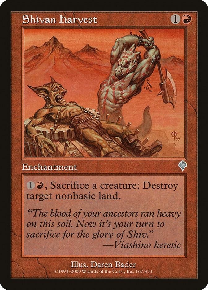 Shivan Harvest [Invasion] 167