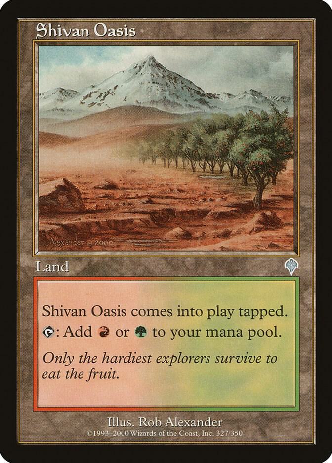 Shivan Oasis [Invasion] 327